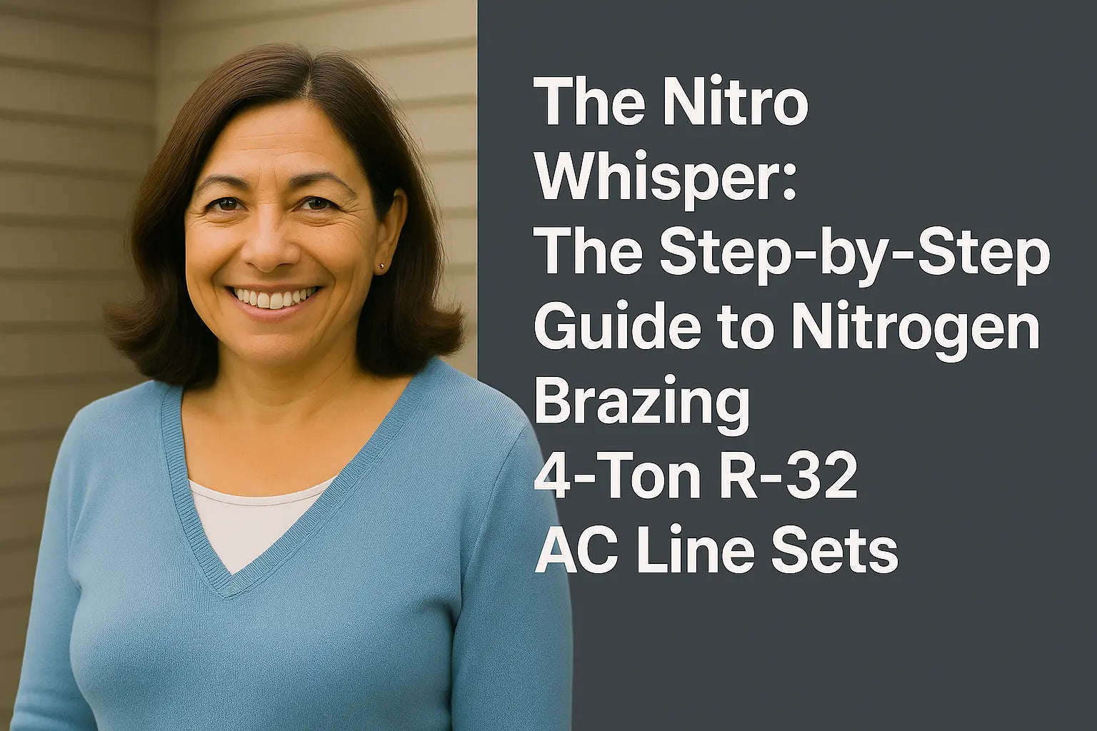 The Nitro Whisper: The Step‑by‑Step Guide to Nitrogen Brazing 4‑Ton R‑32 AC Line Sets
