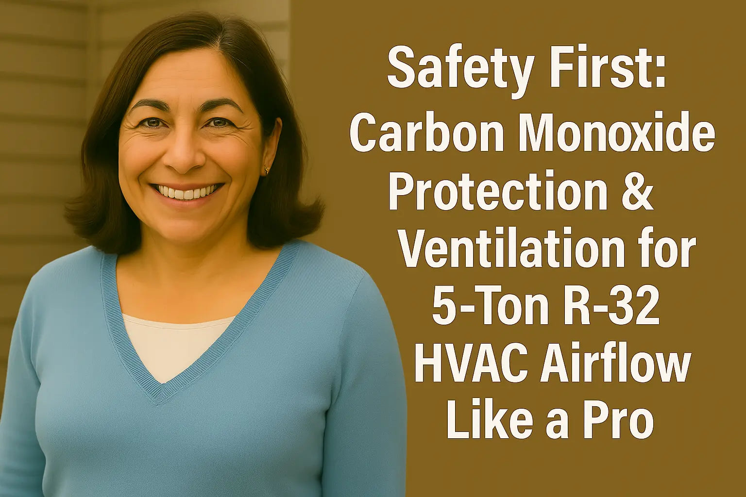 Safety First: Carbon Monoxide Protection & Ventilation for 5‑Ton R‑32 HVAC Systems