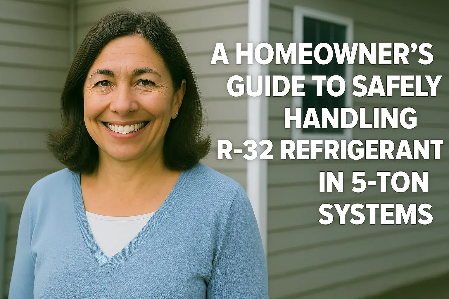 A Homeowner’s Guide to Safely Handling R-32 Refrigerant in 5-Ton Systems