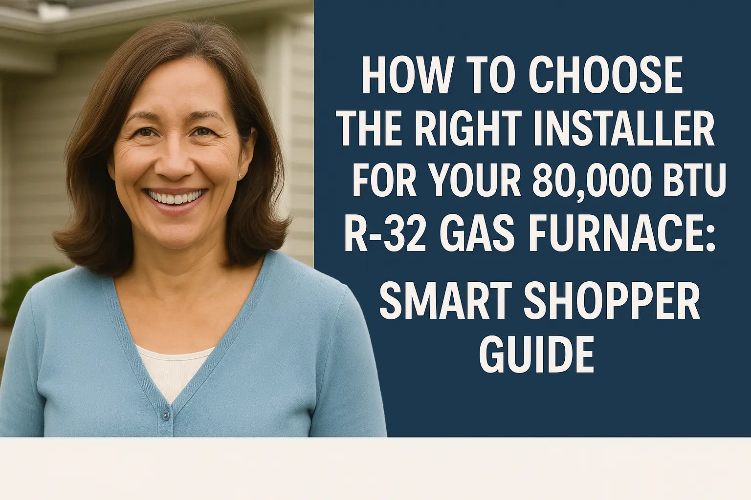 How to Choose the Right Installer for Your 80,000 BTU R-32 Gas Furnace: Smart Shopper Guide
