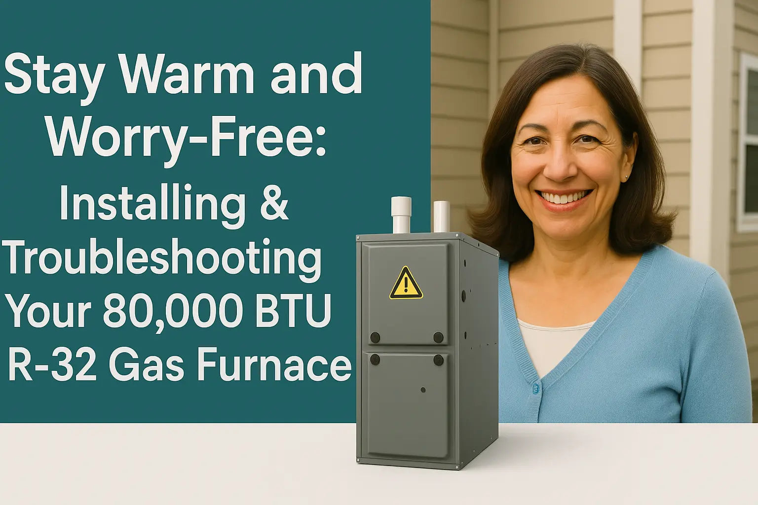 Stay Warm and Worry-Free: Installing & Troubleshooting Your 80,000 BTU R-32 Gas Furnace