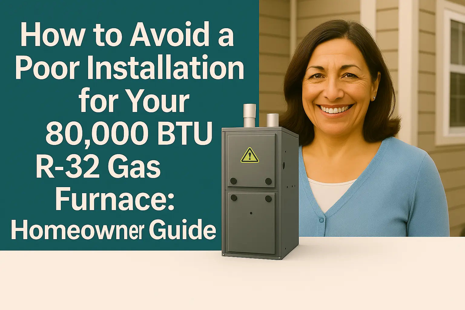 How to Avoid a Poor Installation for Your 80,000 BTU R-32 Gas Furnace: Homeowner Guide