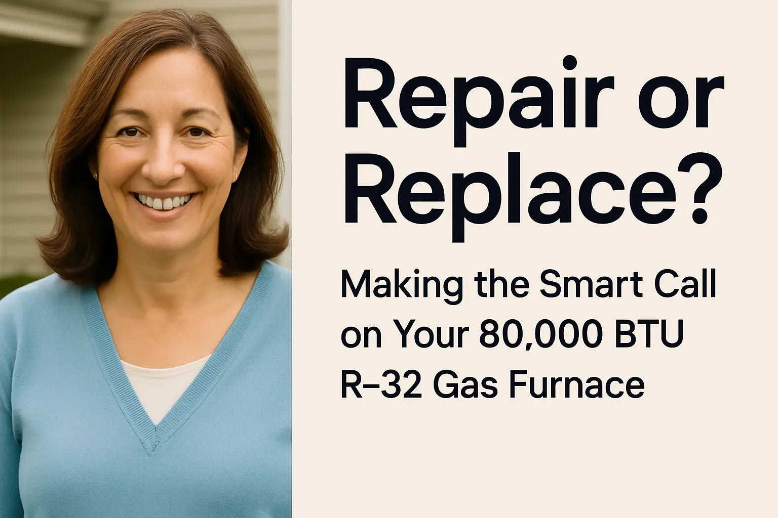 Repair or Replace? Making the Smart Call on Your 80,000 BTU R-32 Gas Furnace