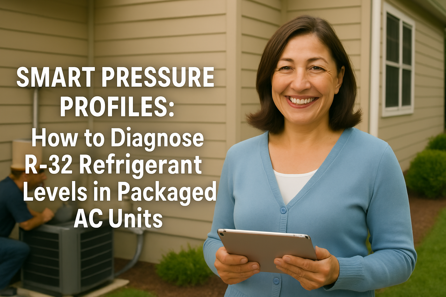 Smart Pressure Profiles: How to Diagnose R‑32 Refrigerant Levels in Packaged AC Units