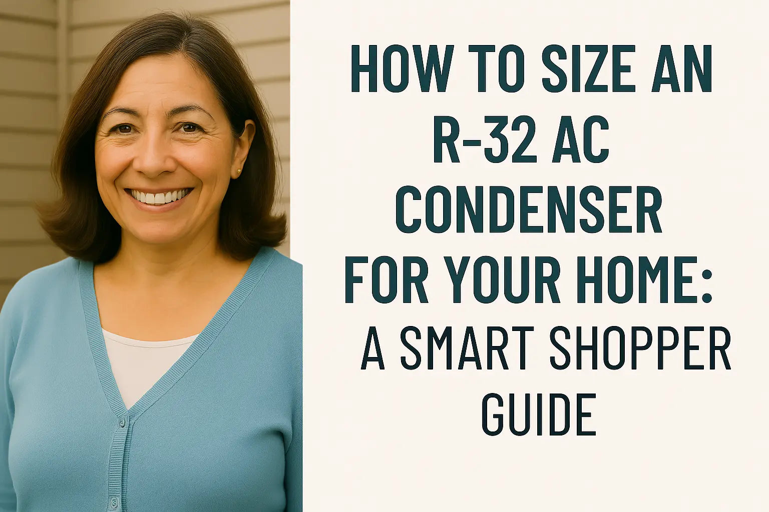 How to Size an R-32 AC Condenser for Your Home: A Smart Shopper Guide