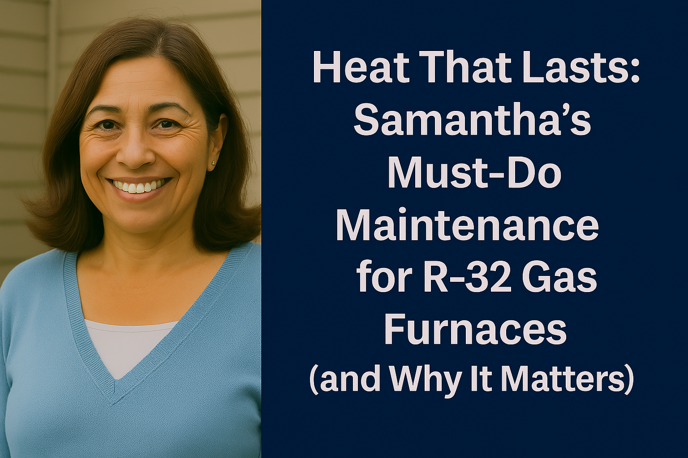 Heat That Lasts: Samantha’s Must-Do Maintenance for R-32 Gas Furnaces (and Why It Matters)