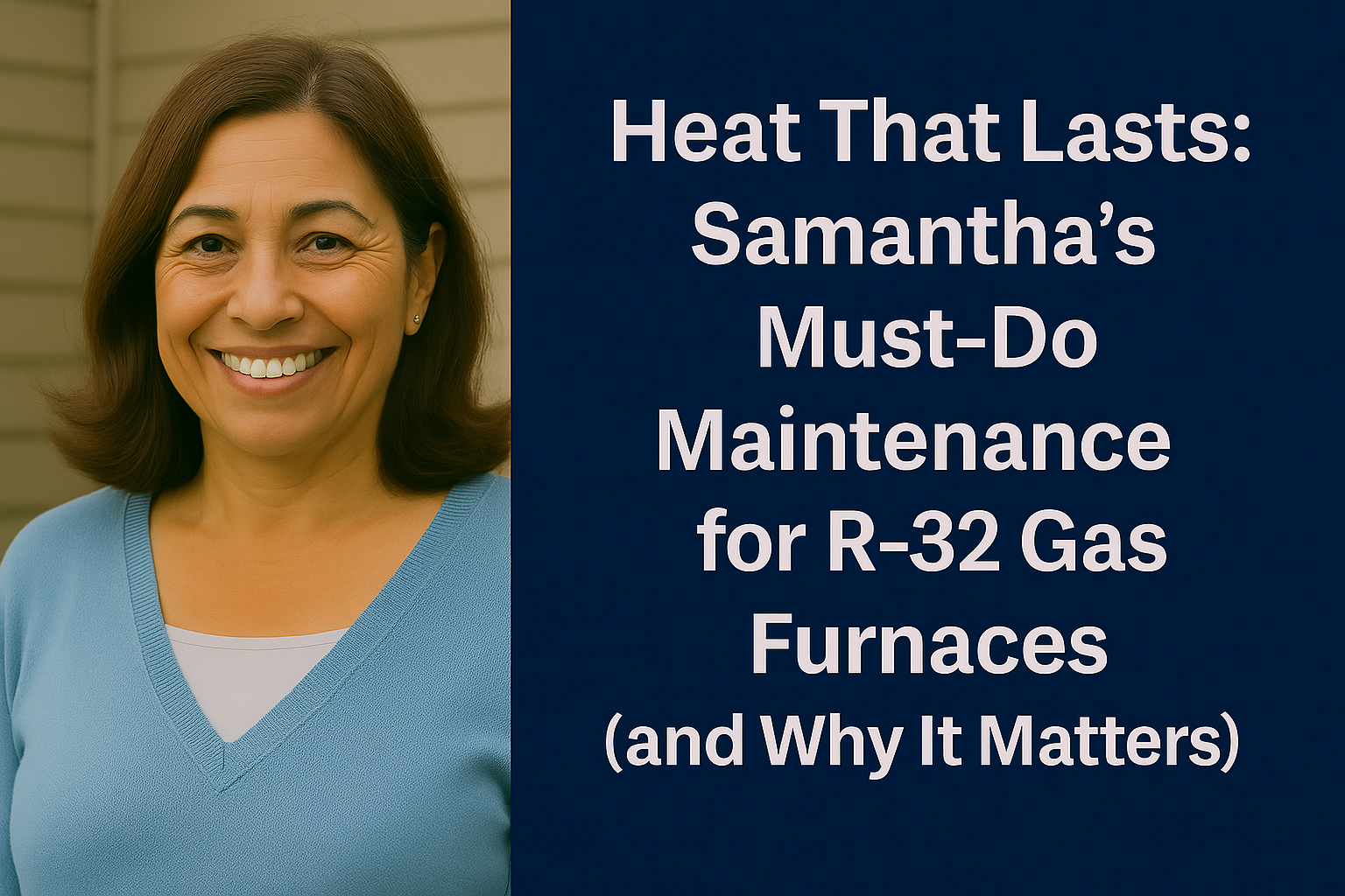 Heat That Lasts: Samantha’s Must-Do Maintenance for R-32 Gas Furnaces (and Why It Matters)