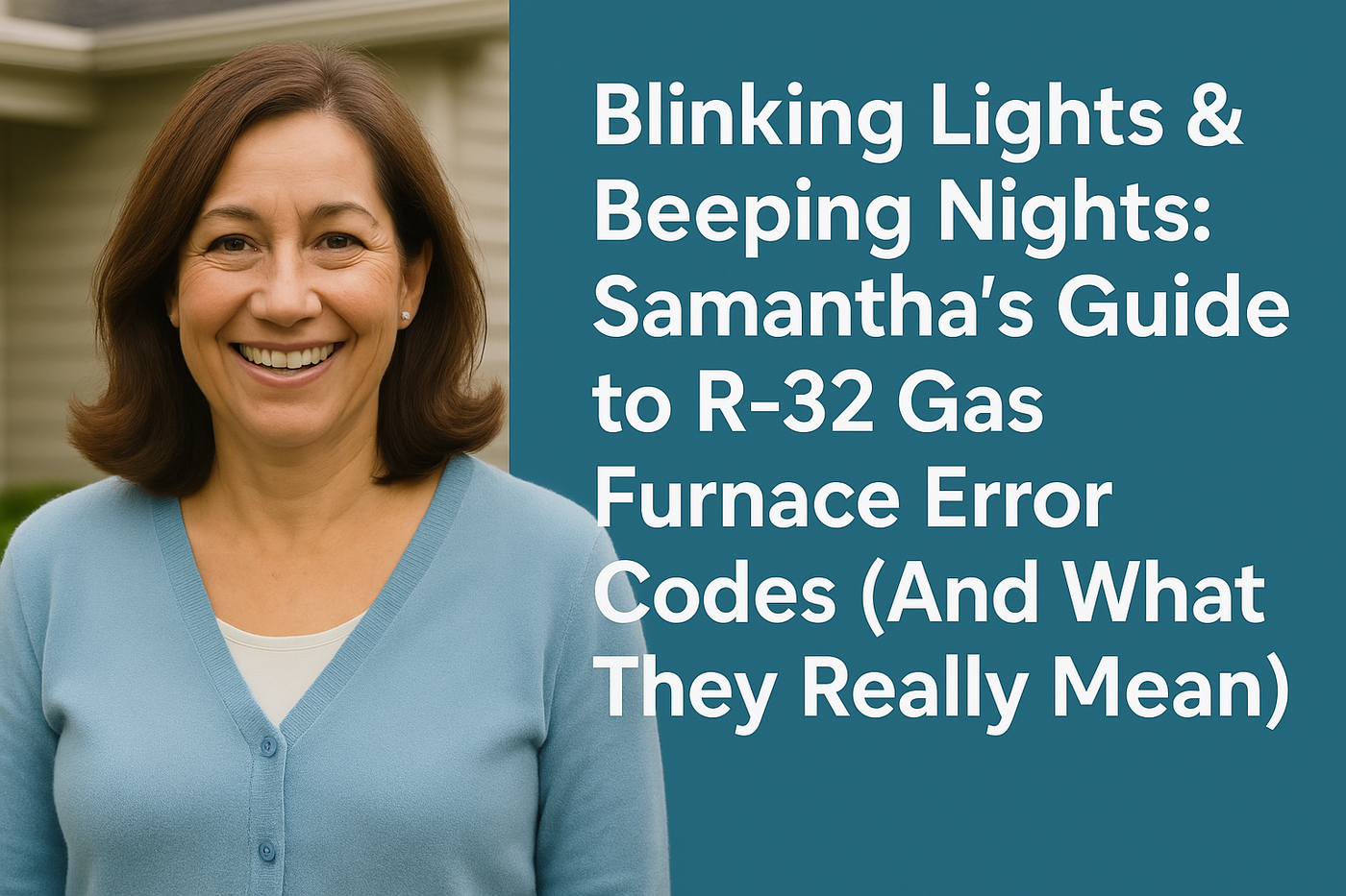 Blinking Lights & Beeping Nights: Samantha’s Guide to R-32 Gas Furnace Error Codes (And What They Really Mean)