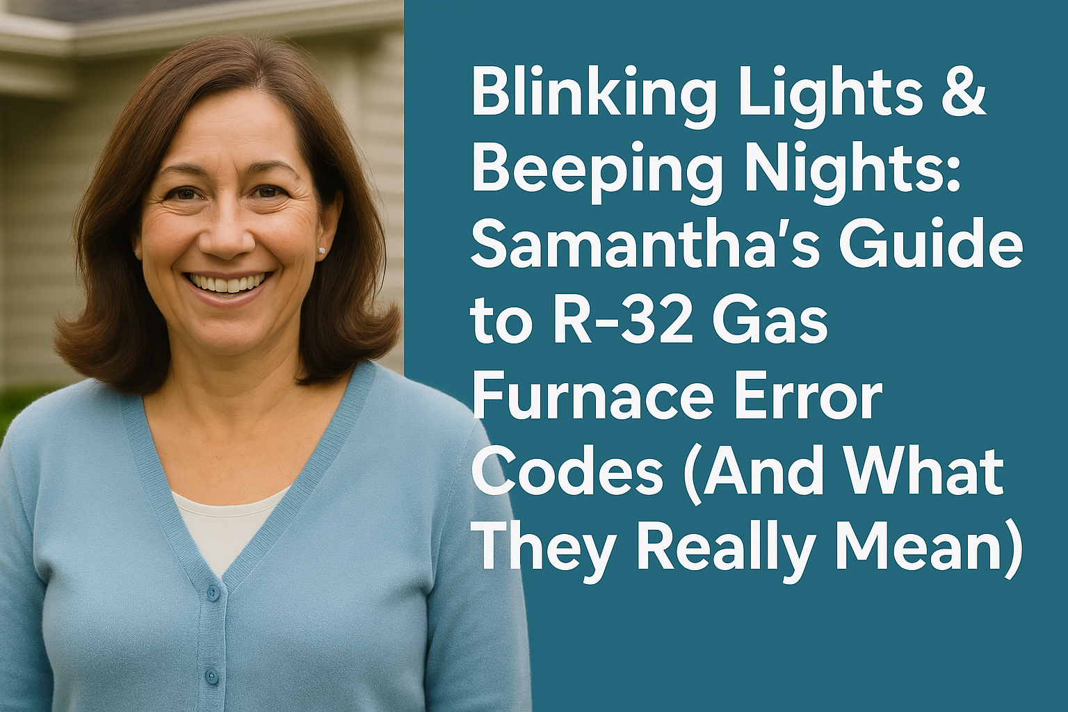 Blinking Lights & Beeping Nights: Samantha’s Guide to R-32 Gas Furnace Error Codes (And What They Really Mean)
