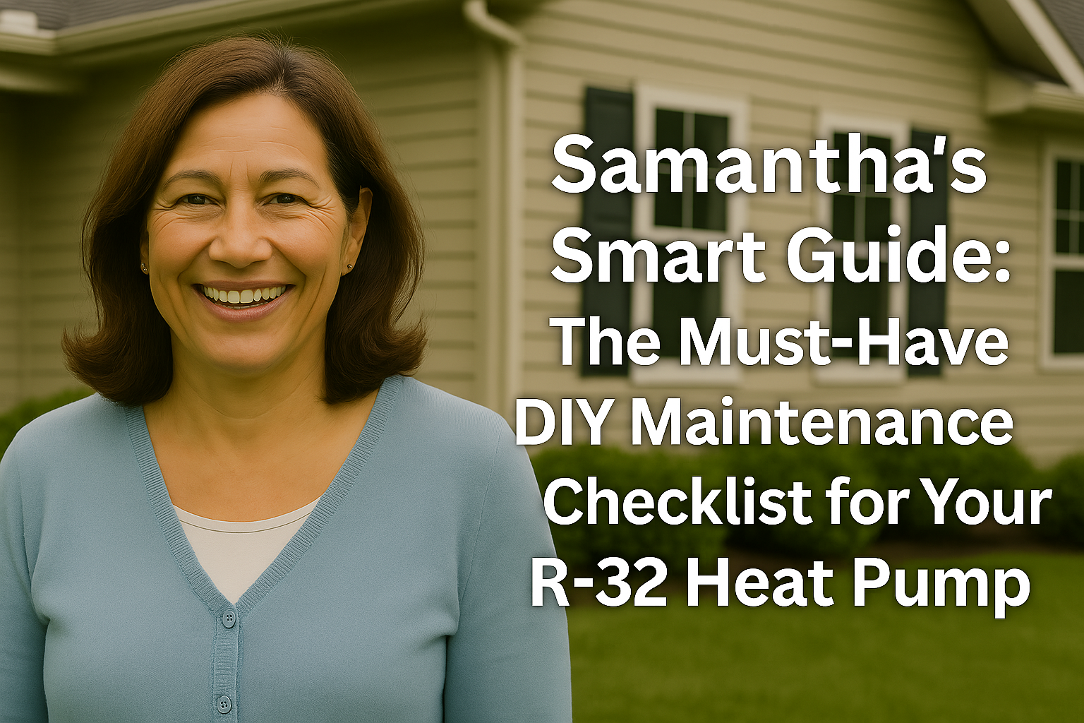 Samantha’s Smart Guide: The Must‑Have DIY Maintenance Checklist for Your R‑32 Heat Pump