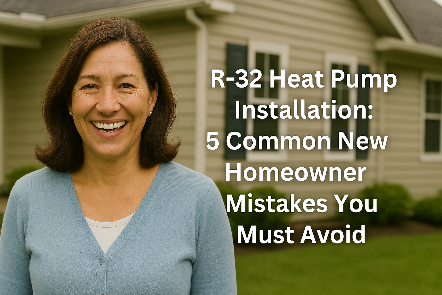 R-32 Heat Pump Installation: 5 Common New Homeowner Mistakes You Must Avoid