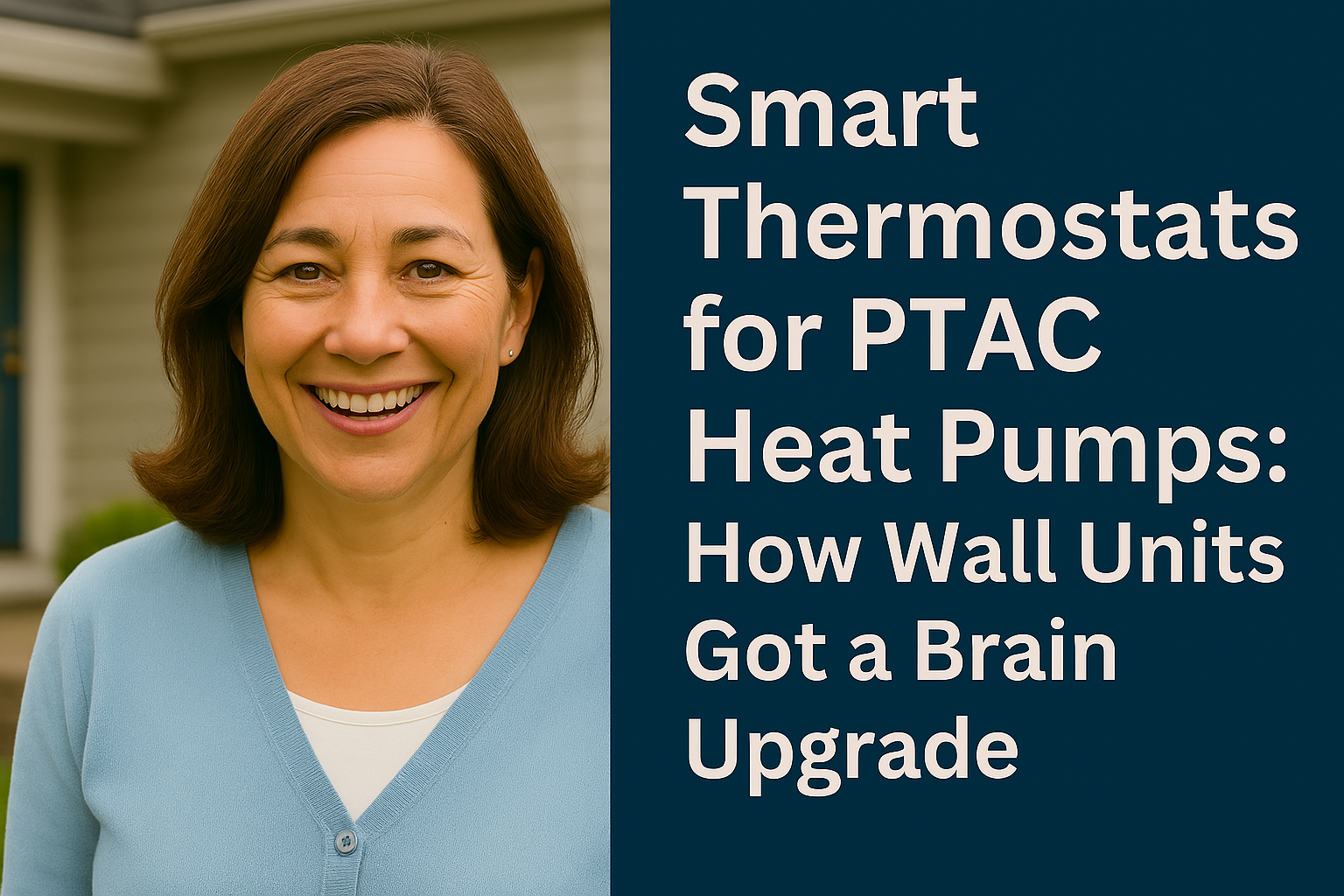 Smart Thermostats for PTAC Heat Pumps: How Wall Units Got a Brain Upgrade