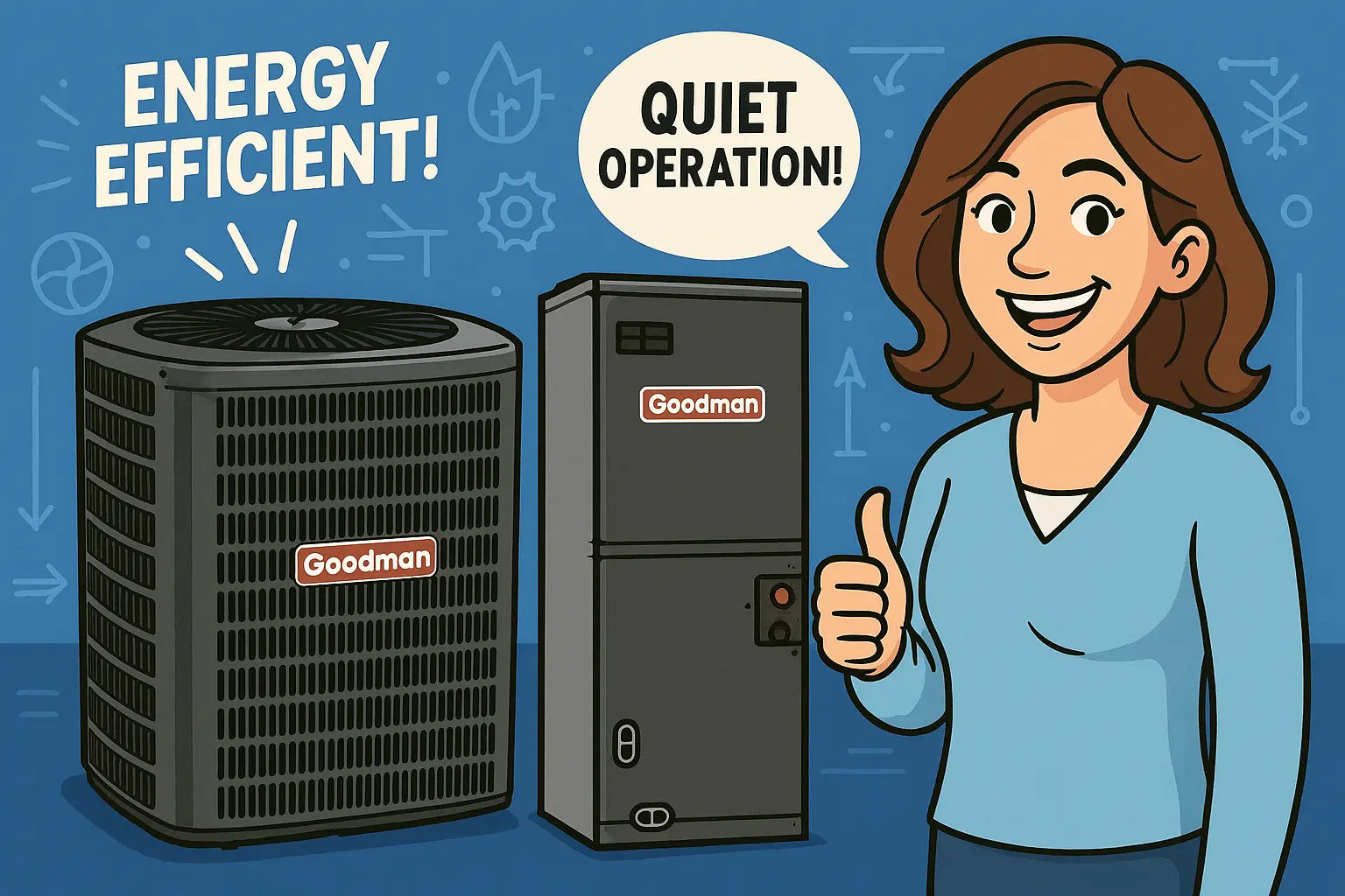 Keeping Your Goodman GLXS4BA6010 & AMST60DU1300 Efficient: When and How to Replace Parts