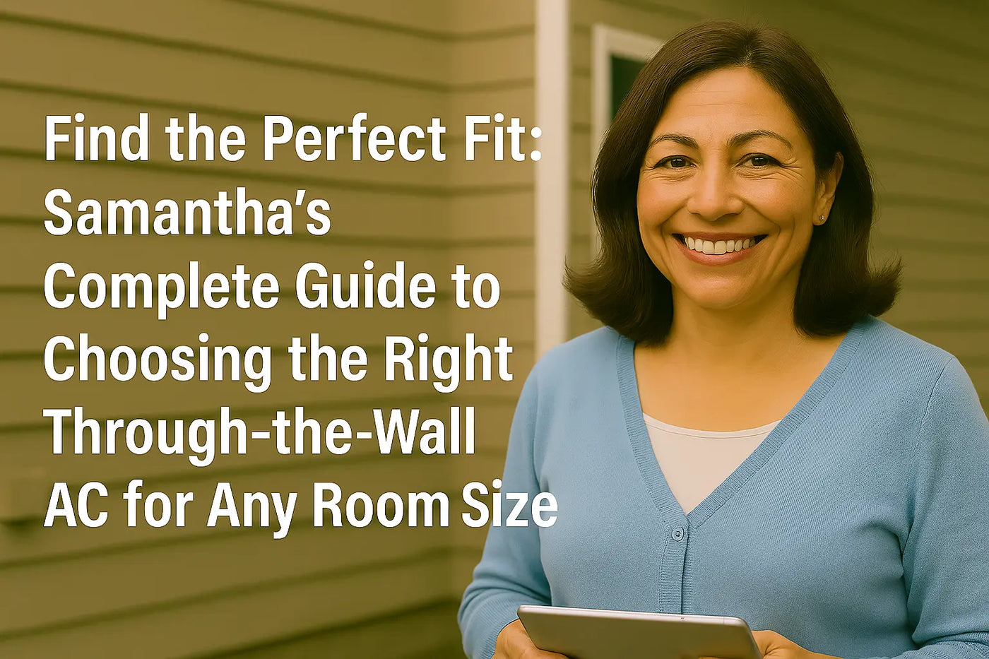 Find the Perfect Fit: Samantha’s Complete Guide to Choosing the Right Through-the-Wall AC for Any Room Size