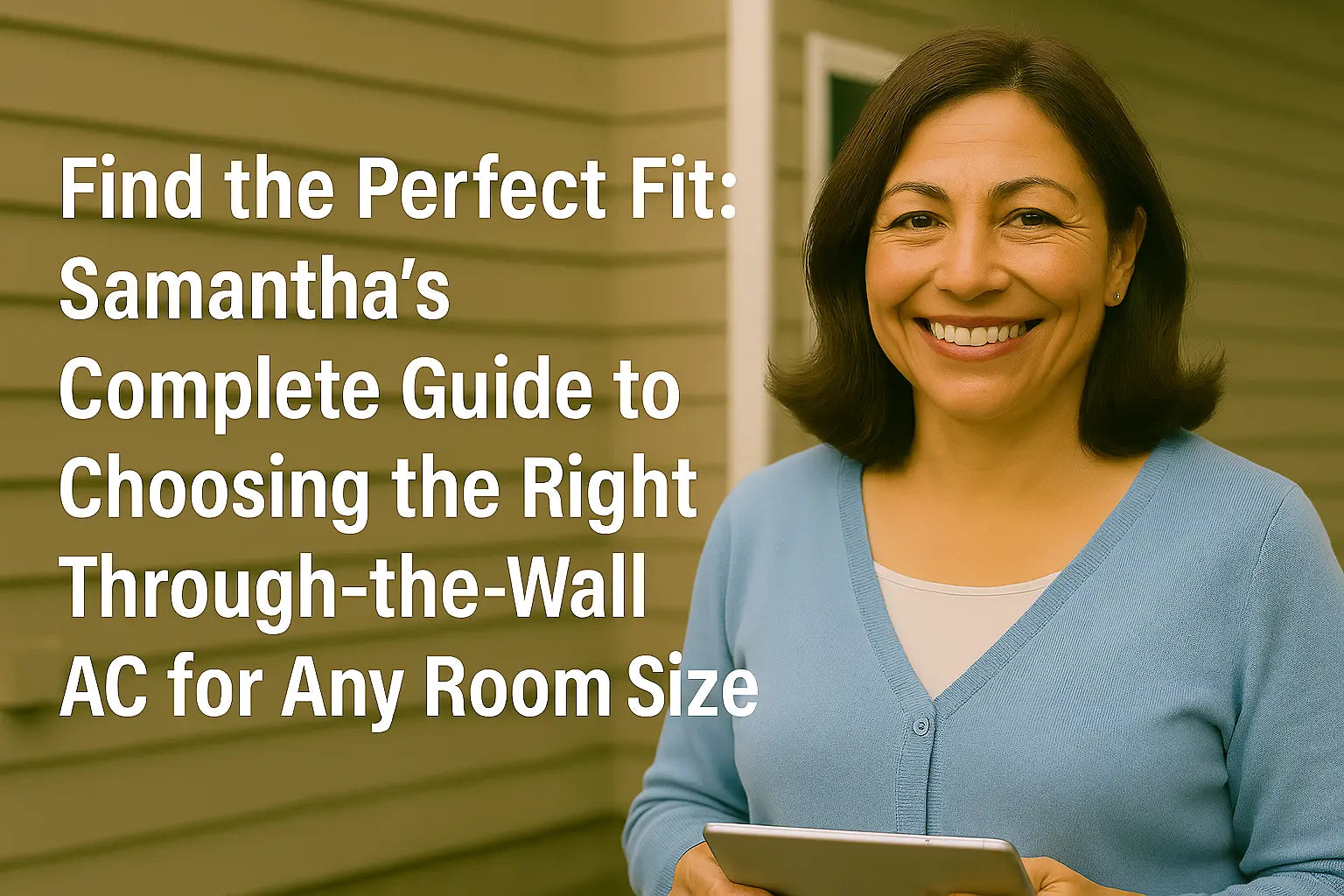 Find the Perfect Fit: Samantha’s Complete Guide to Choosing the Right Through-the-Wall AC for Any Room Size