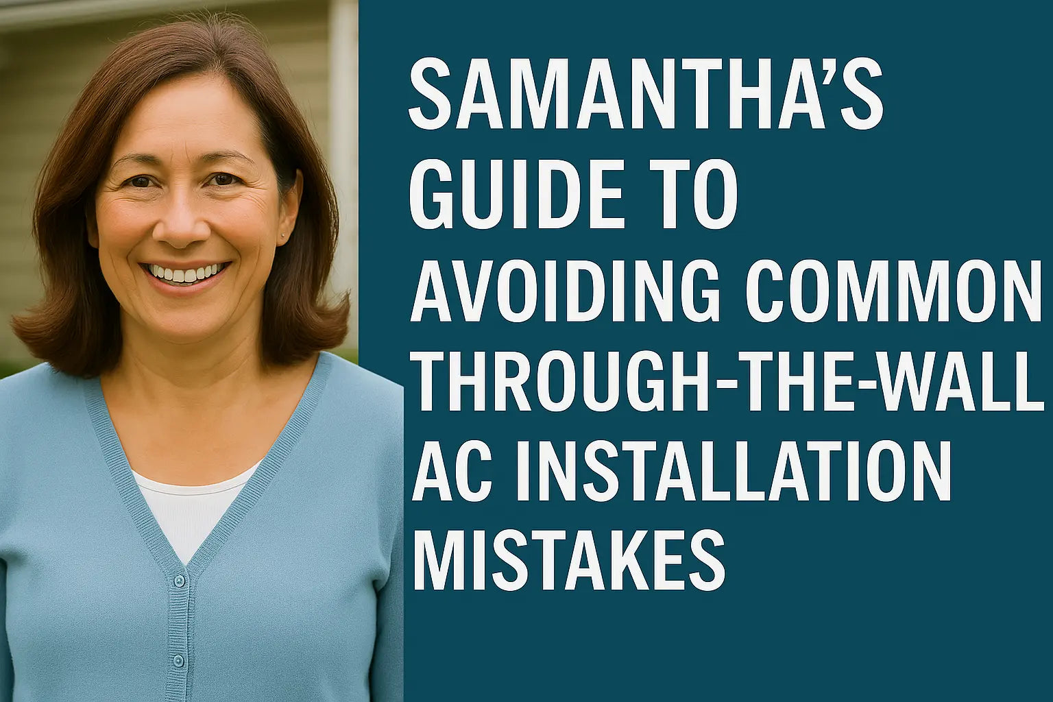 Samantha’s Guide to Avoiding Common Through-the-Wall AC Installation Mistakes
