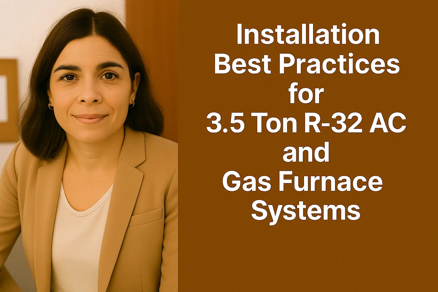 Installation Best Practices for 3.5 Ton R-32 AC and Gas Furnace Systems