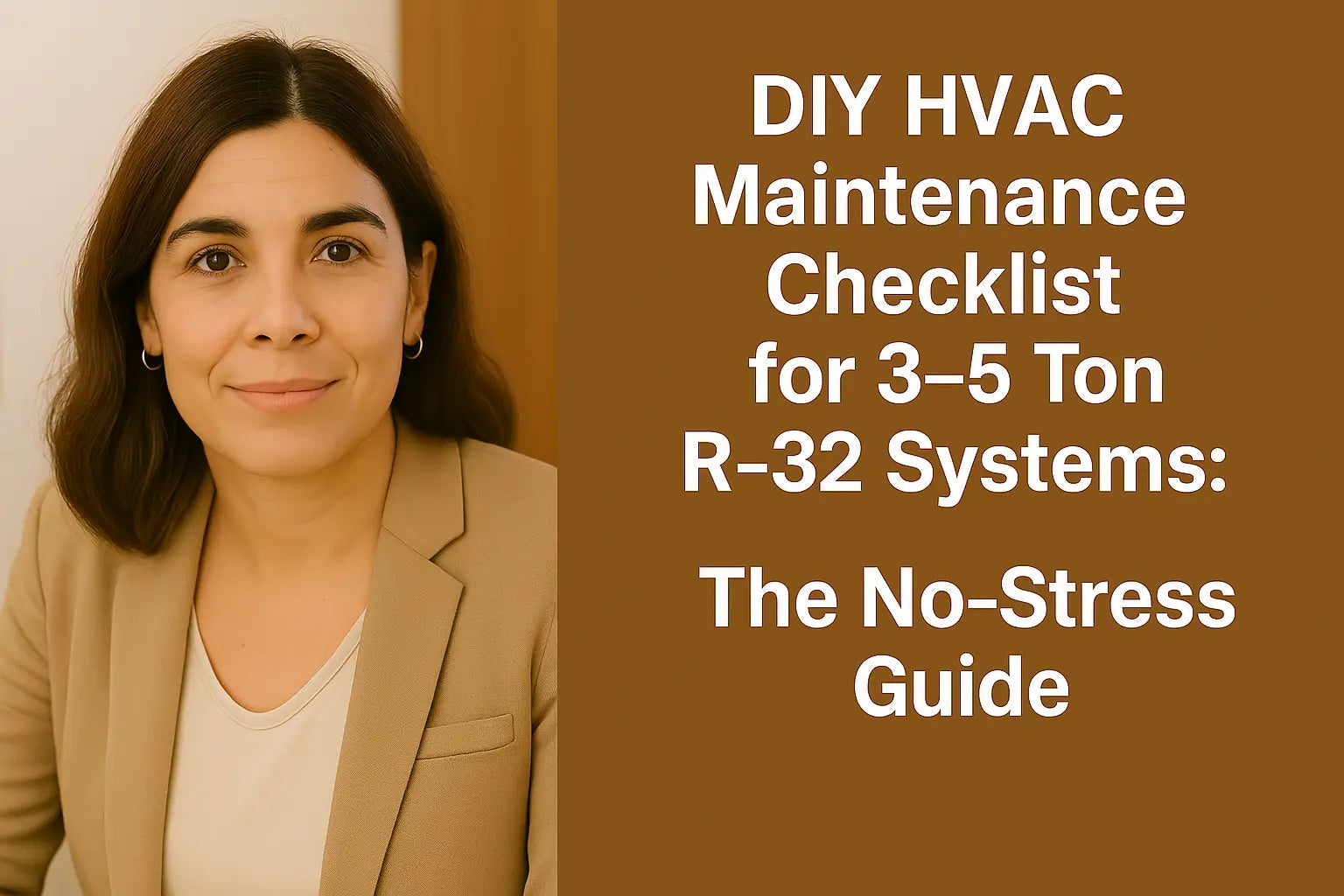 DIY HVAC Maintenance Checklist for 3–5 Ton R-32 Systems: The No-Stress Guide