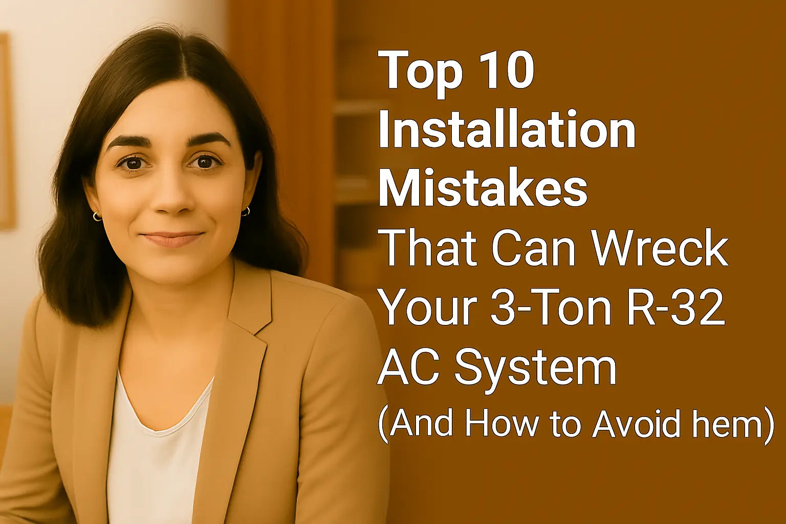 Top 10 Installation Mistakes That Can Wreck Your 3-Ton R-32 AC System (And How to Avoid Them)