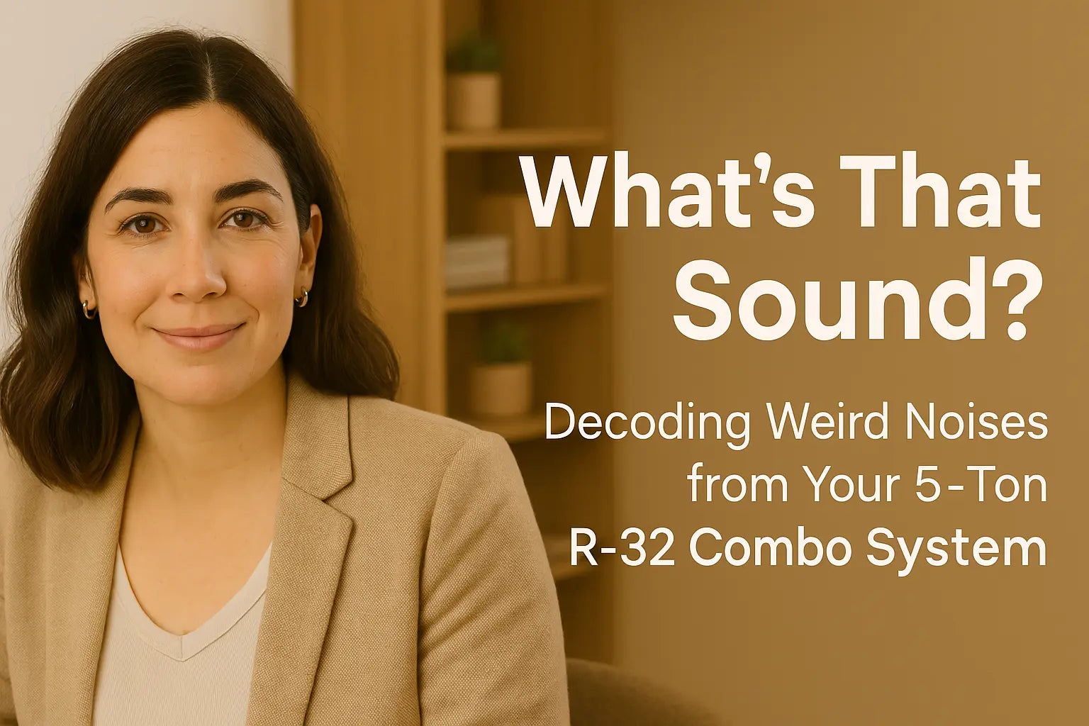 What’s That Sound? Decoding Weird Noises from Your 5-Ton R-32 Combo System