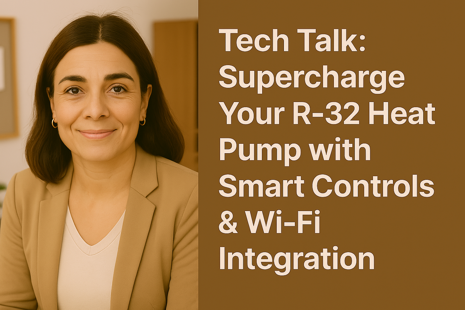 Tech Talk: Supercharge Your R-32 Heat Pump with Smart Controls & Wi-Fi Integration