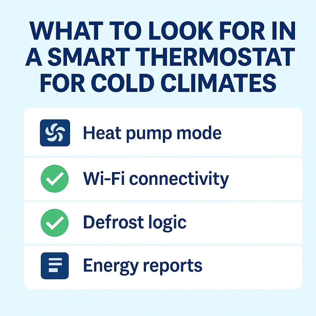 Best Smart Thermostats to Pair with Cold Climate Heat Pumps