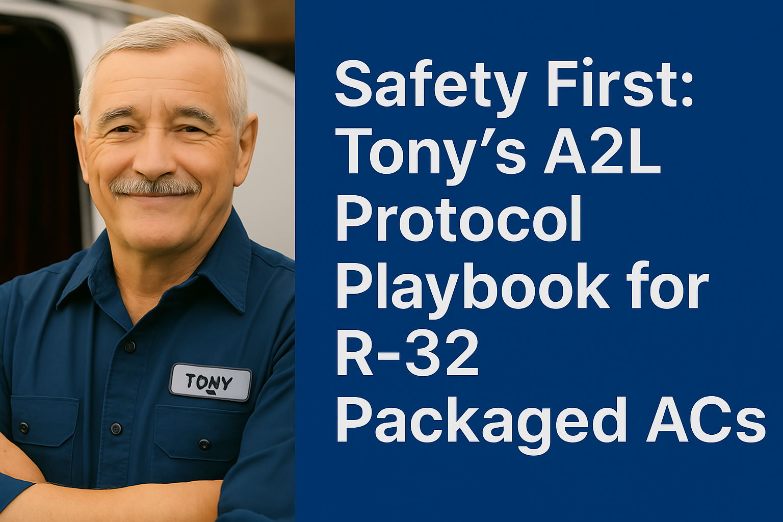 Safety First: Tony’s A2L Protocol Playbook for R-32 Packaged ACs
