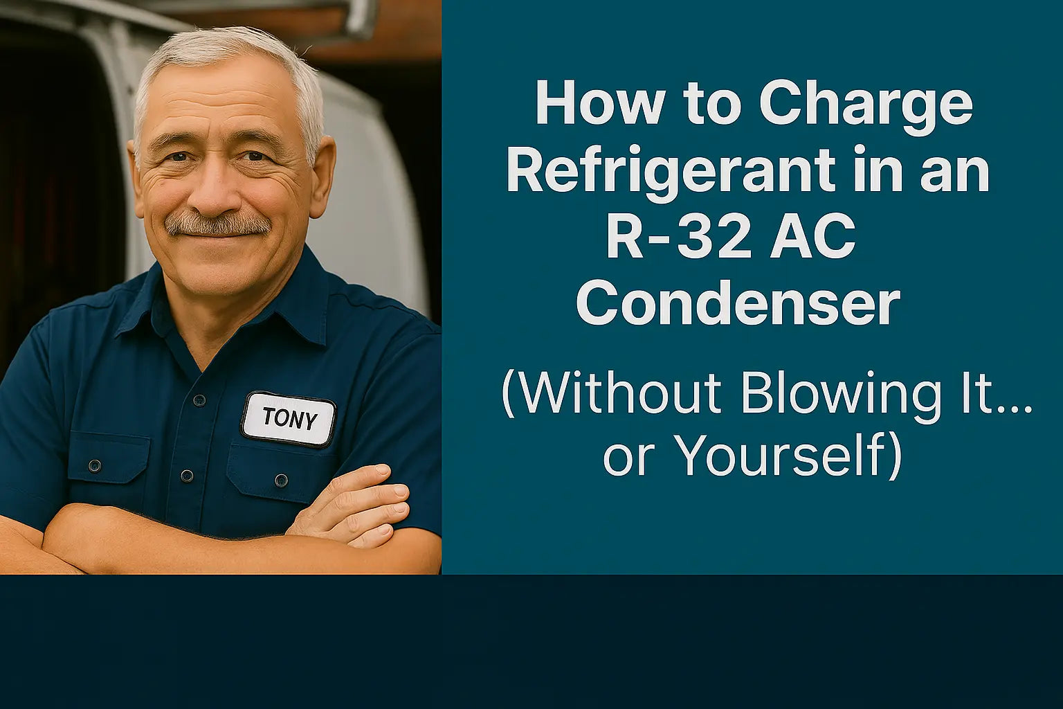 How to Charge Refrigerant in an R-32 AC Condenser (Without Blowing It… or Yourself)