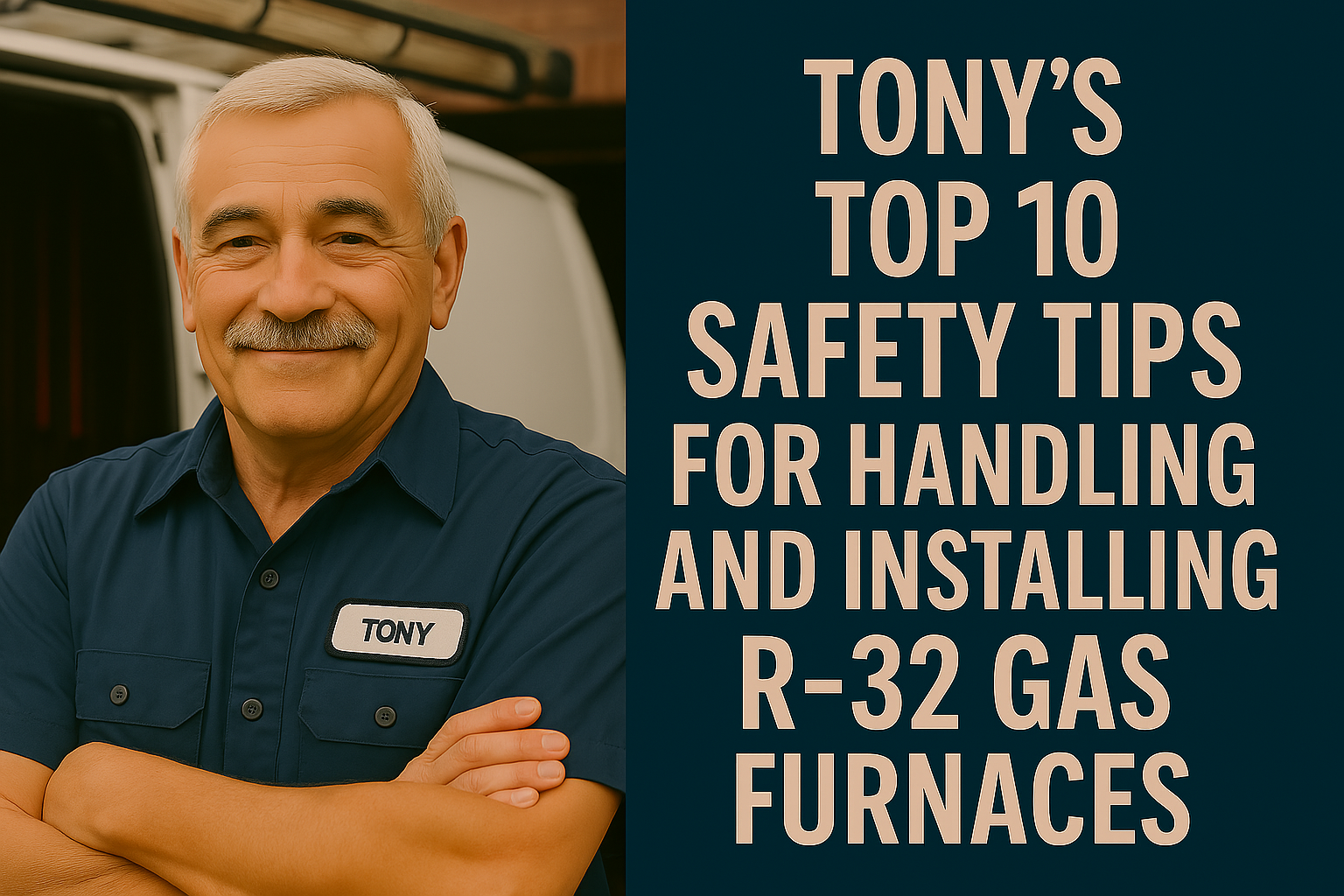 Tony’s Top 10 Safety Tips for Handling and Installing R‑32 Gas Furnaces