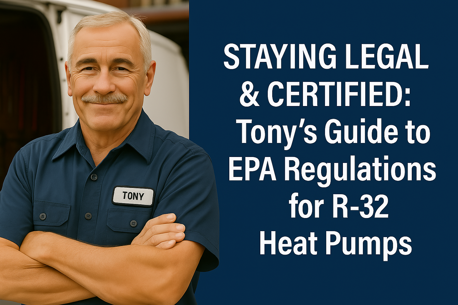 Staying Legal & Certified: Tony’s Guide to EPA Regulations for R-32 Heat Pumps
