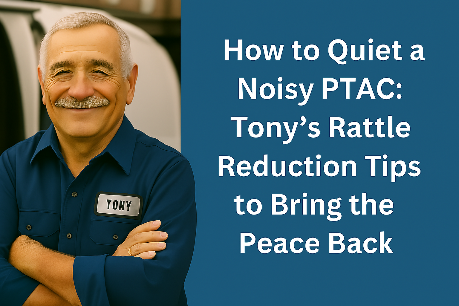 How to Quiet a Noisy PTAC: Tony’s Rattle Reduction Tips to Bring the Peace Back