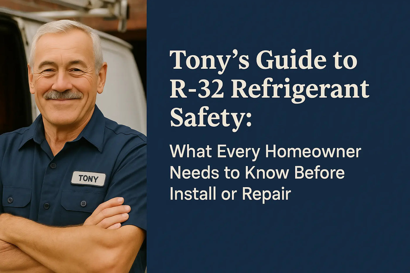 Tony’s Guide to R-32 Refrigerant Safety: What Every Homeowner Needs to Know Before Install or Repair