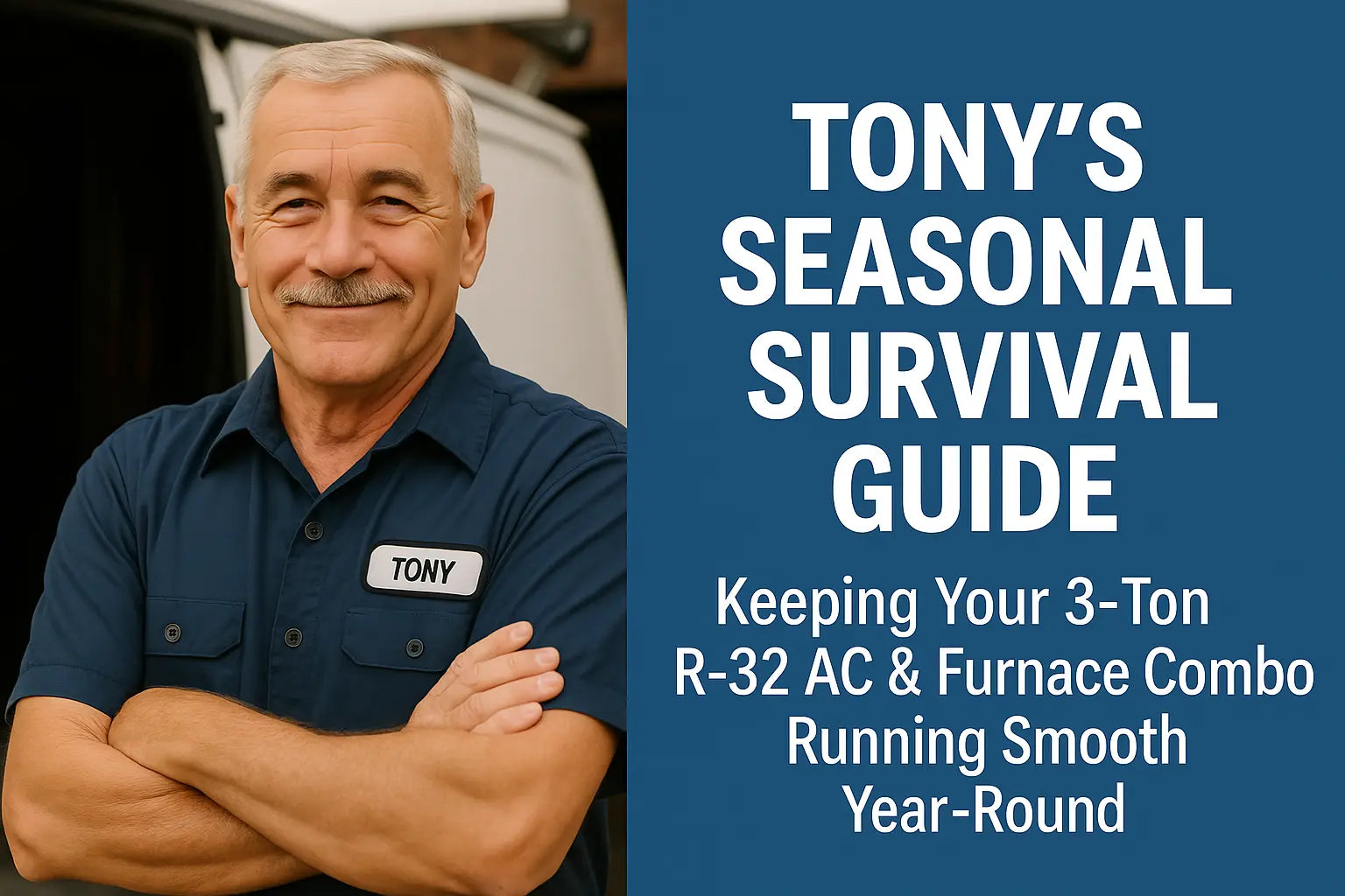 Tony’s Seasonal Survival Guide: Keeping Your 3-Ton R-32 AC & Furnace Combo Running Smooth Year-Round