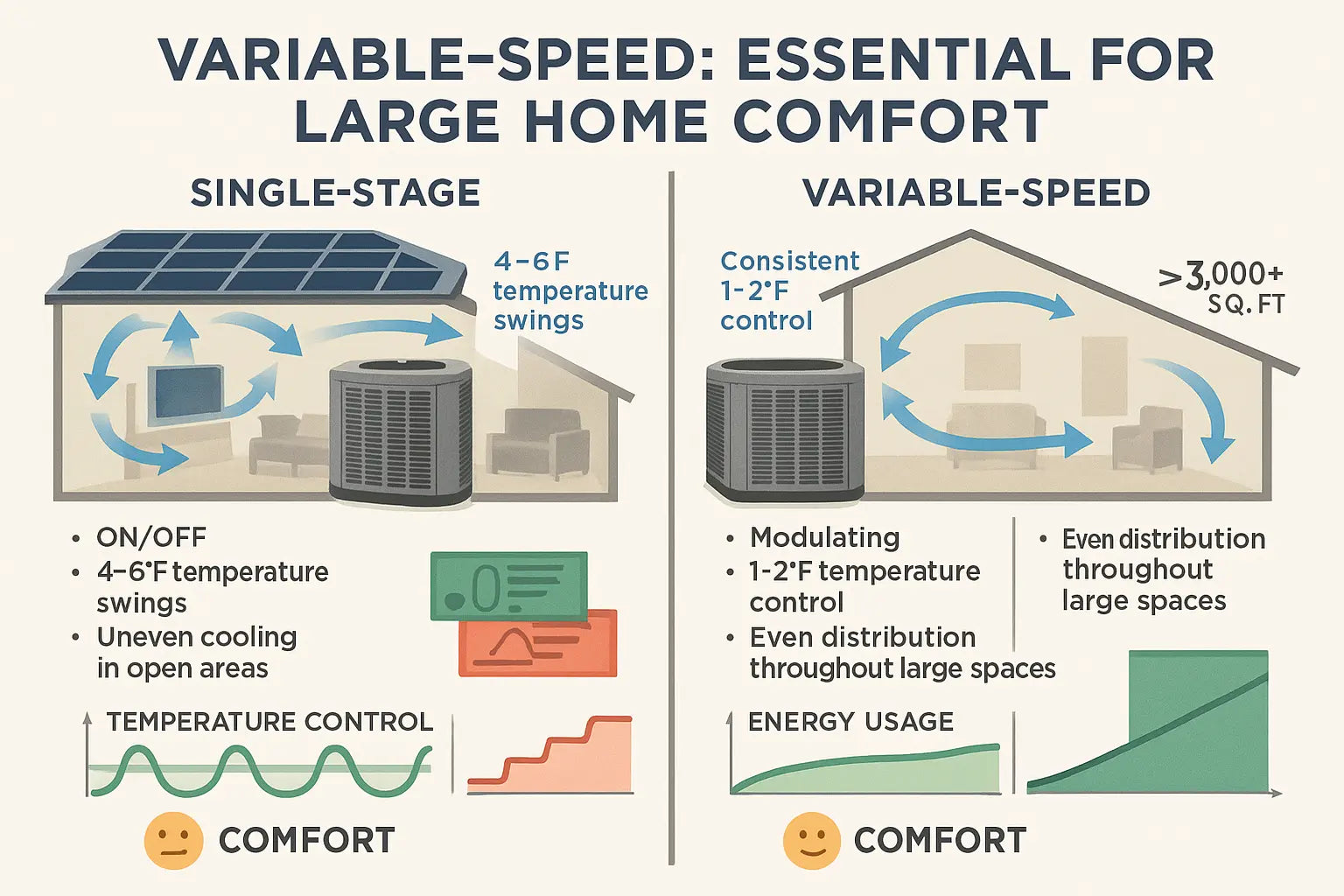 Best Central AC Units for Large Homes and Open Floor Plans