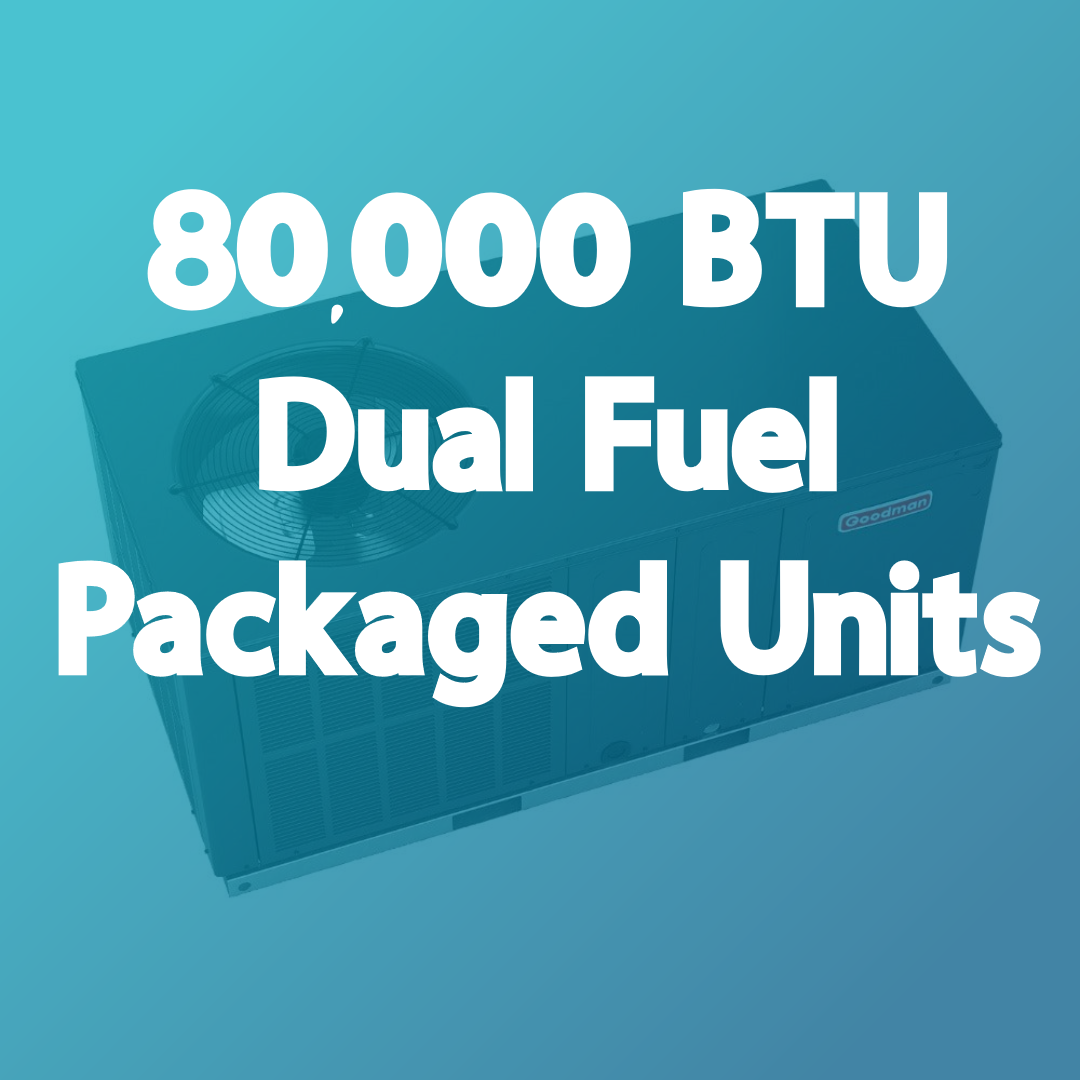 R32 80,000 Residential Dual-Fuel Packaged Units