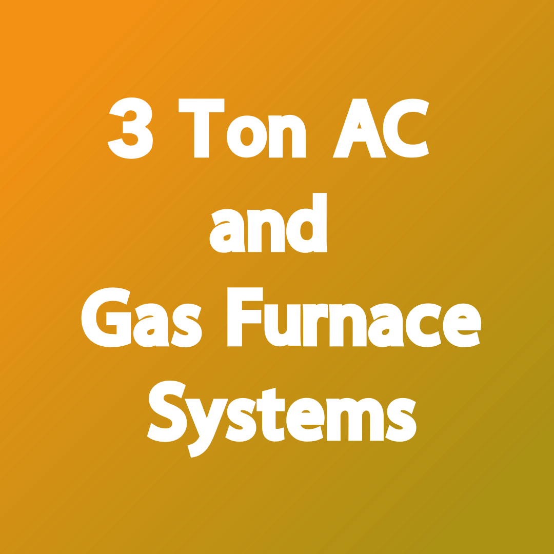 R-32 AC and Gas Furnaces 3 Ton