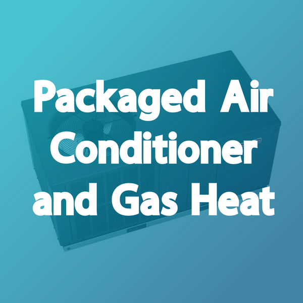 R32 Packaged Air Conditioner and Gas Heater for Residential