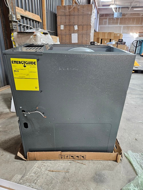 Scratch and Dent Goodman 80% AFUE 80,000 BTU Single Stage Gas Furnace - Downflow/Horizontal - 17.5" Cabinet - Model GC9S800804BN-2406273146