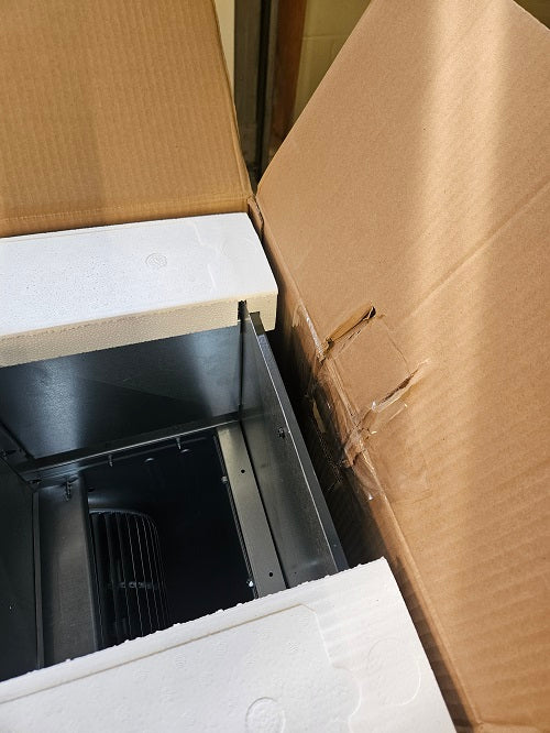 Scratch and Dent Goodman 51,180 BTU 15 kW Electric Furnace with 1,200 CFM Airflow Model MBVK12BP1X00-2410725075 with HKTAD151