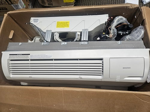 Scratch and Dent Amana Distinctions Model 12,000 BTU PTAC Unit with Heat Pump and 5 kW Electric Heat Backup- Model DHP123A50AA-2410751834
