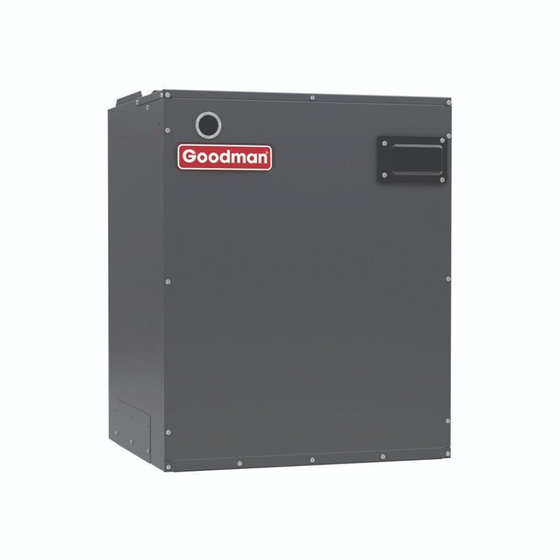 Goodman 27,300 BTU 8 kW Electric Furnace with 1,600 CFM Airflow and Circuit Breaker - Angled Front View