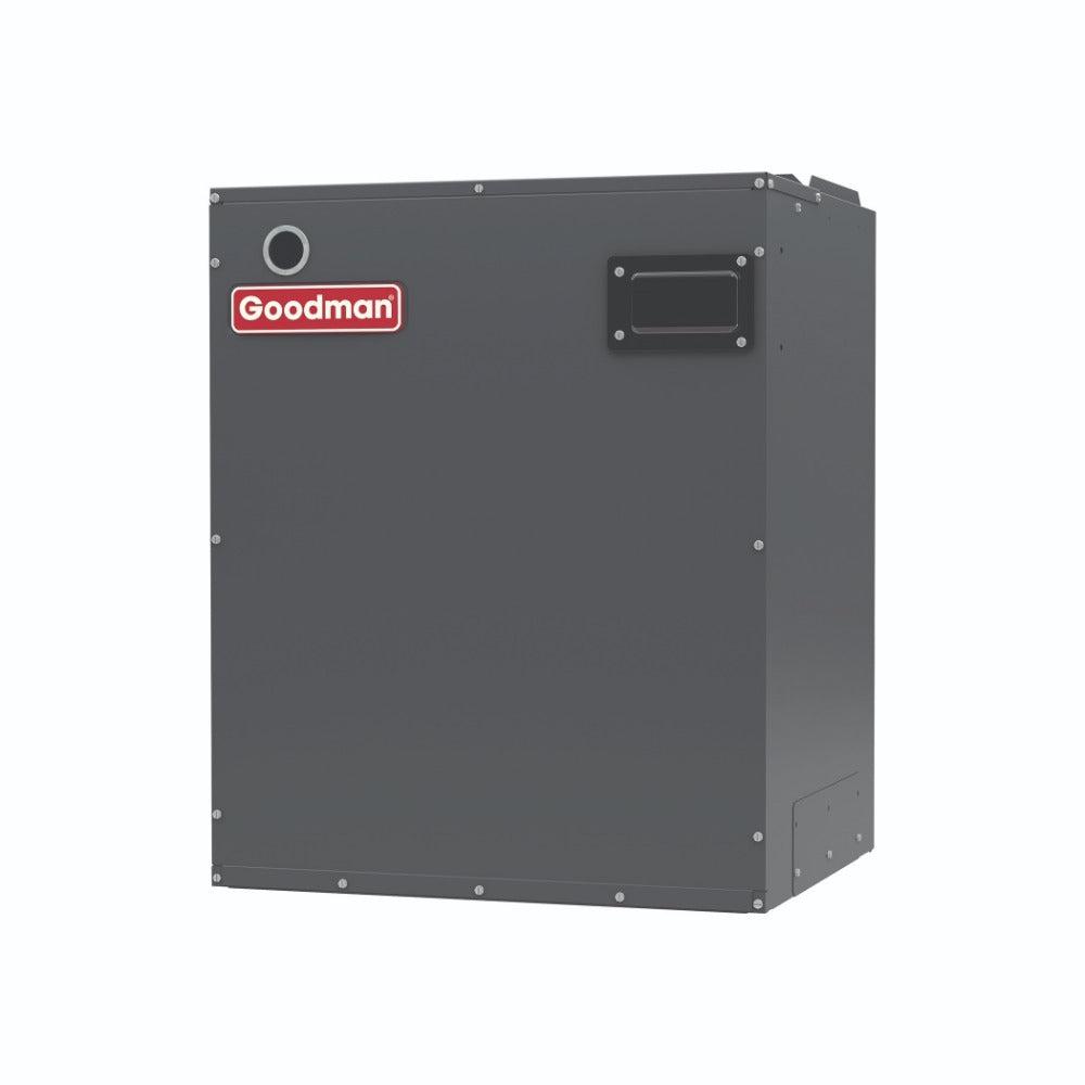 Goodman 3 Ton 15.2 SEER2 R32 System: Condenser GLXS4MA3610, Vertical Cased Coil CAPTA3626B3, Modular Blower MBVB12BP1X00