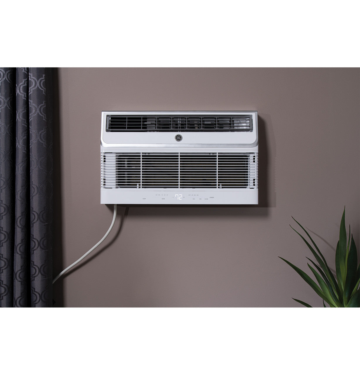 GE 12,000 BTU 208/230 Volt Through-the-Wall Air Conditioner with Electric Heat - AJEM12DWJ