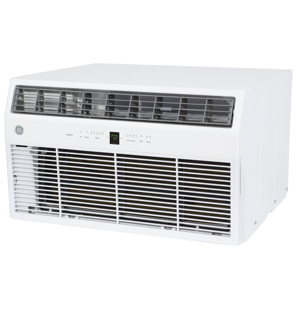 GE 10,000 BTU 208/230 Volt Through-the-Wall Air Conditioner with Electric Heat - AKEQ10DCJ