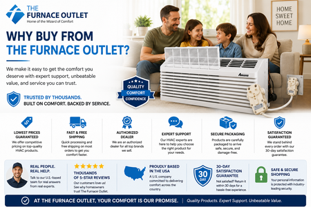 Amana PTC173J50AXXX 17000 BTU 208/230 Volt PTAC Unit with 5 kW Electric Heat Through-the-Wall Packaged Terminal Air Conditioner for Commercial & Residential Heating and Cooling