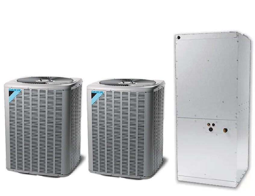 Daikin Light Commercial 7.5 Ton Multi-Positional Air Conditioning Split System with 15kW Heat Kit - 2xDX3SEA4840,DAX09044