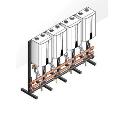 Navien 4-Unit Side-to-Side Ready-Link Manifold Kit 30019043A