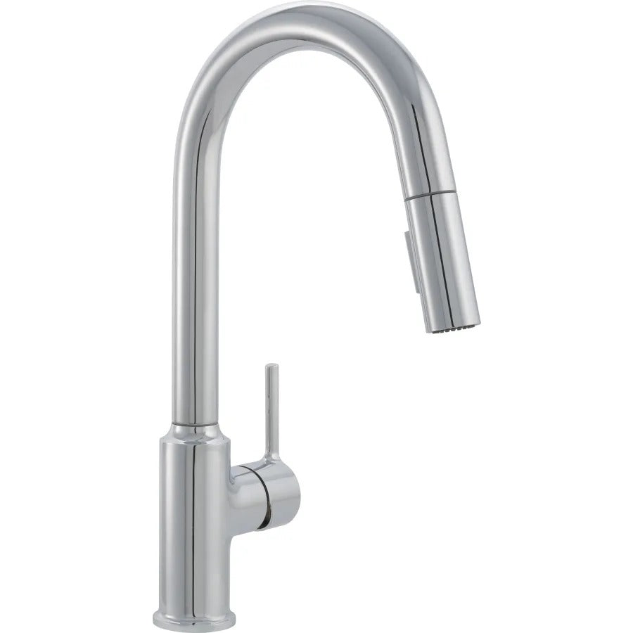 PROFLO Loftus Series Pull Down Chrome Kitchen Faucet - Main View