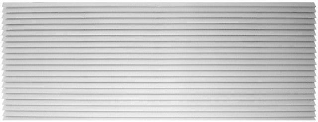 Amana PTAC Architectural Polymer Plain White Exterior Grille - PGK01WB