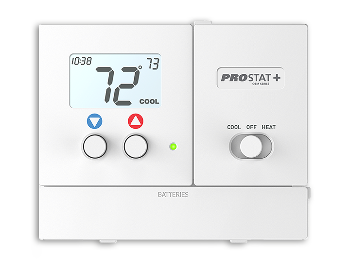 ProStat Two-Stage Heating/Single-Stage Cooling Non- Programmable Thermostat PSP2100